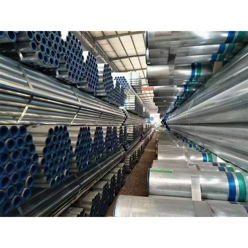 পুরু ওয়াল হট ডিপ গ্যালভানাইজড বৃত্তাকার ইস্পাত পাইপ